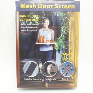 Magnetic Mesh Door Screen Pet Screen